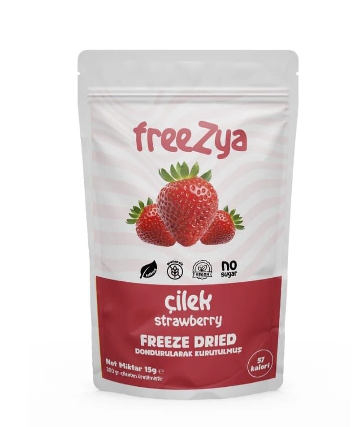 DONDURULARAK KURUTULMUŞ ÇİLEK