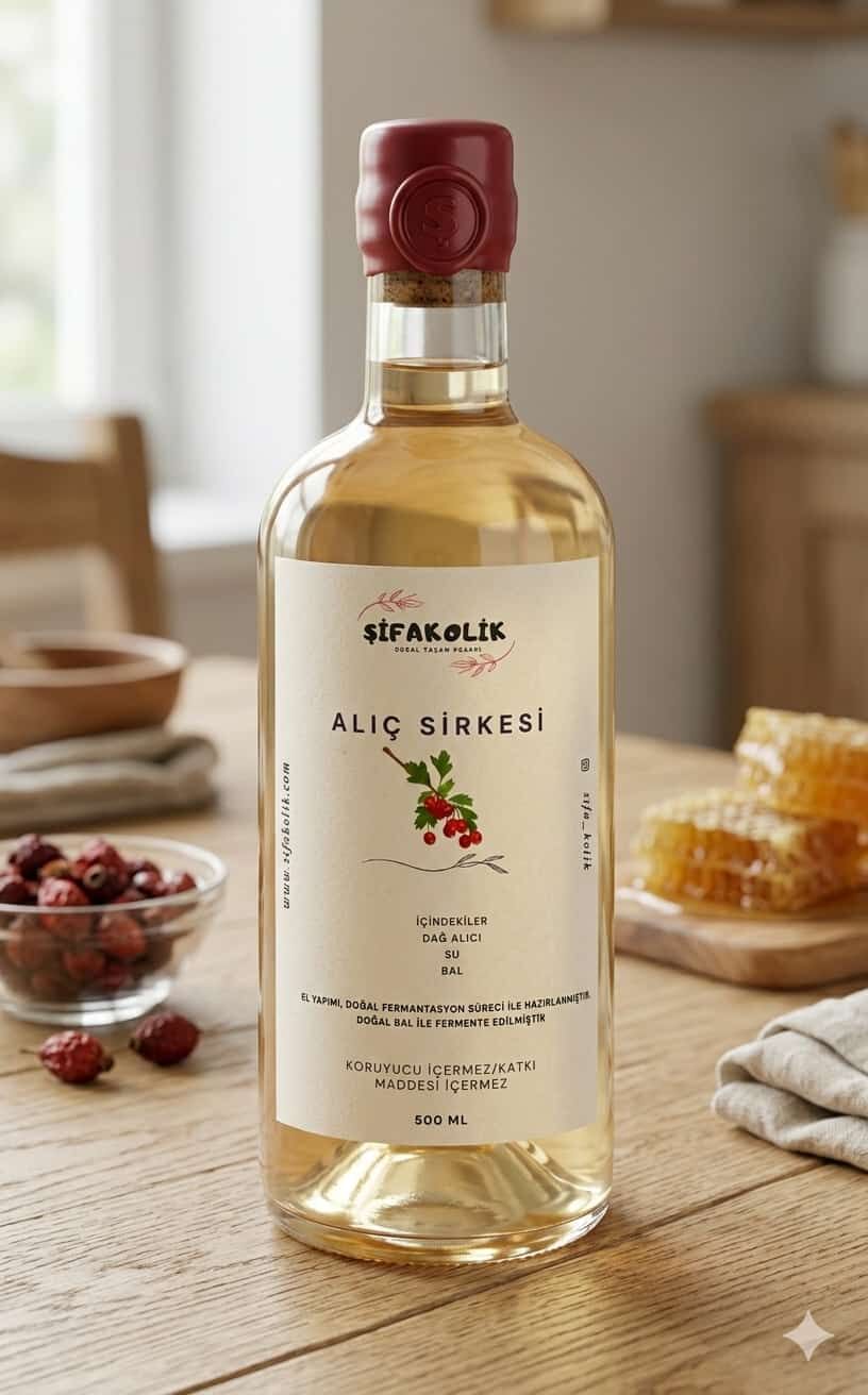 DOĞAL FERMENTE ALIÇ SİRKESİ 500ML